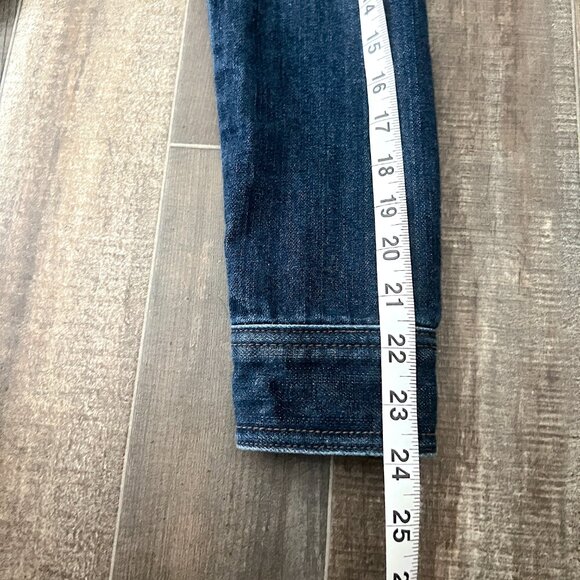 Old Navy Dark Denim Jacket Size Small - Picture 7 of 7